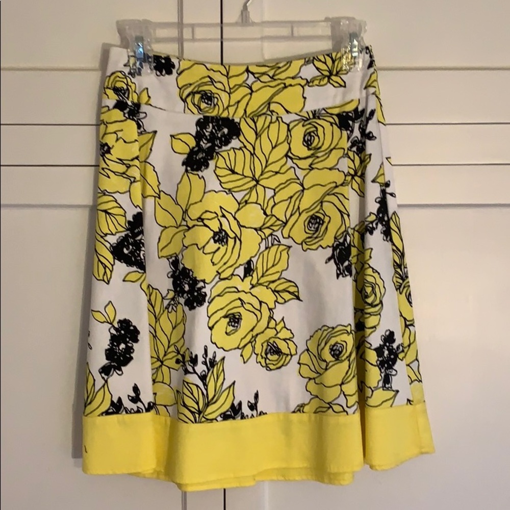 Skirt and blazer set.